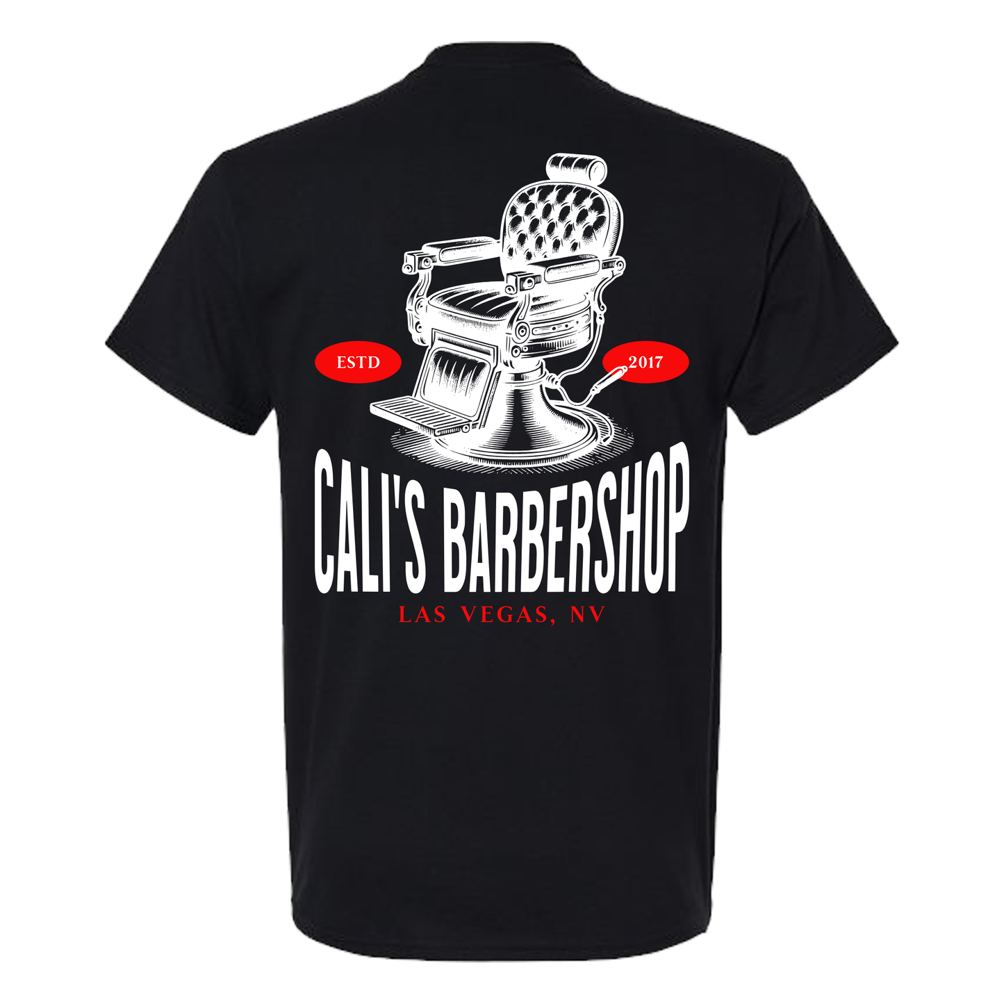 Cali's Barbershop Barberchair T-Shirt